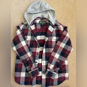 American Eagle Flannel Shirt Jacket